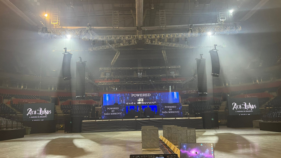 Poslednje pripreme pred spektakl