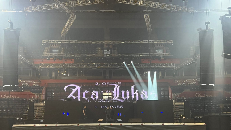 Poslednje pripreme pred spektakl