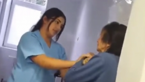 NISU SVE ISTE Pogledajte ovu scenu pretučene bake i medicinskih sestara (VIDEO)