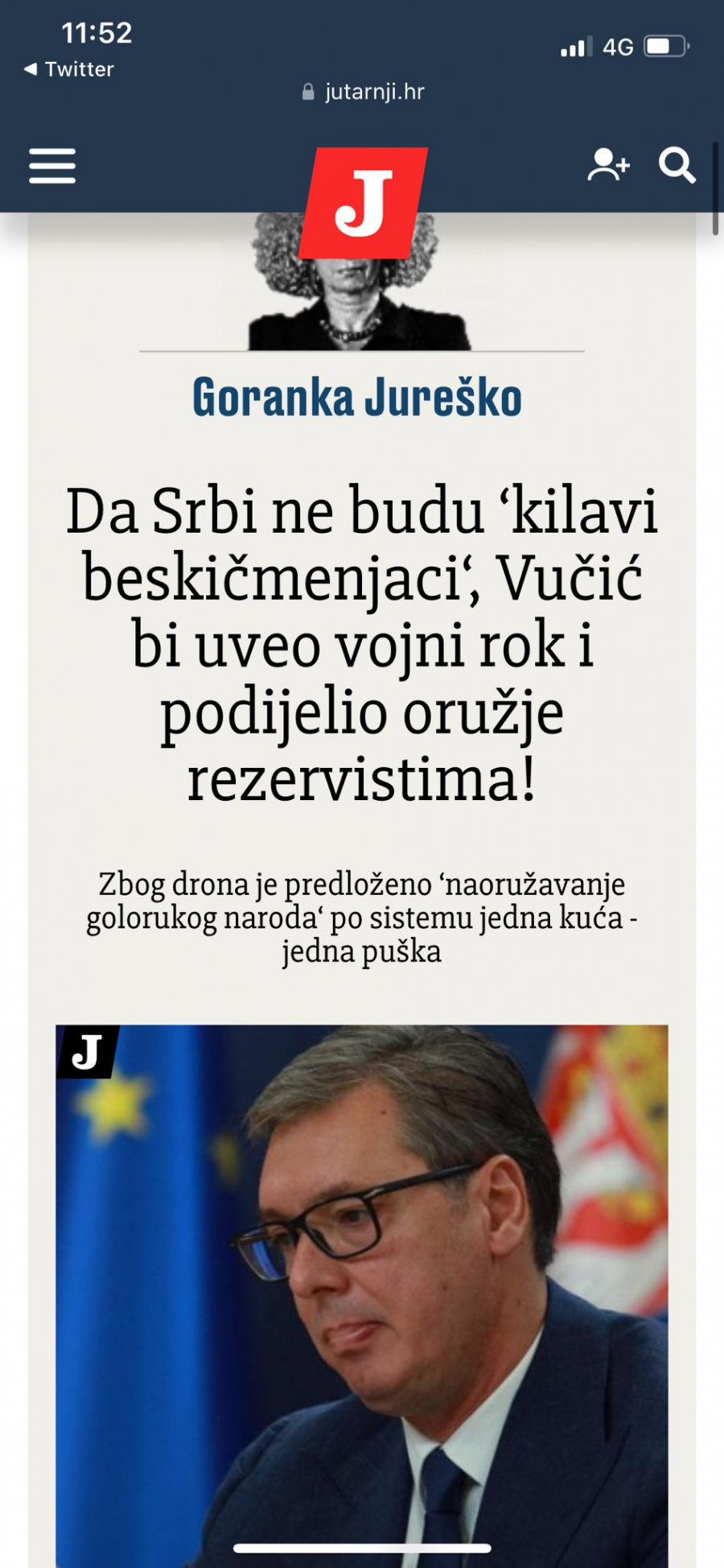 SMETA IM SRPSKA VOJSKA I DRŽAVNI VRH Ustaše, Šiptari i tajkuni na zajedničkom zadatku!