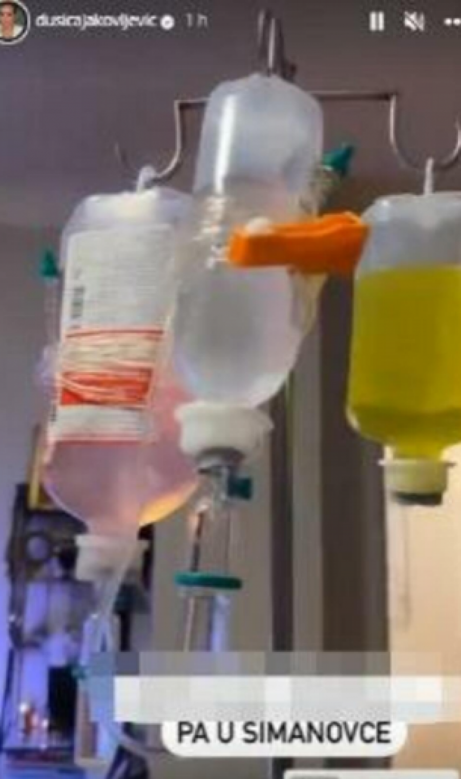ZABRINULA SVE Dušica Jakovljević završila na infuziji, odmah se oglasila (FOTO)