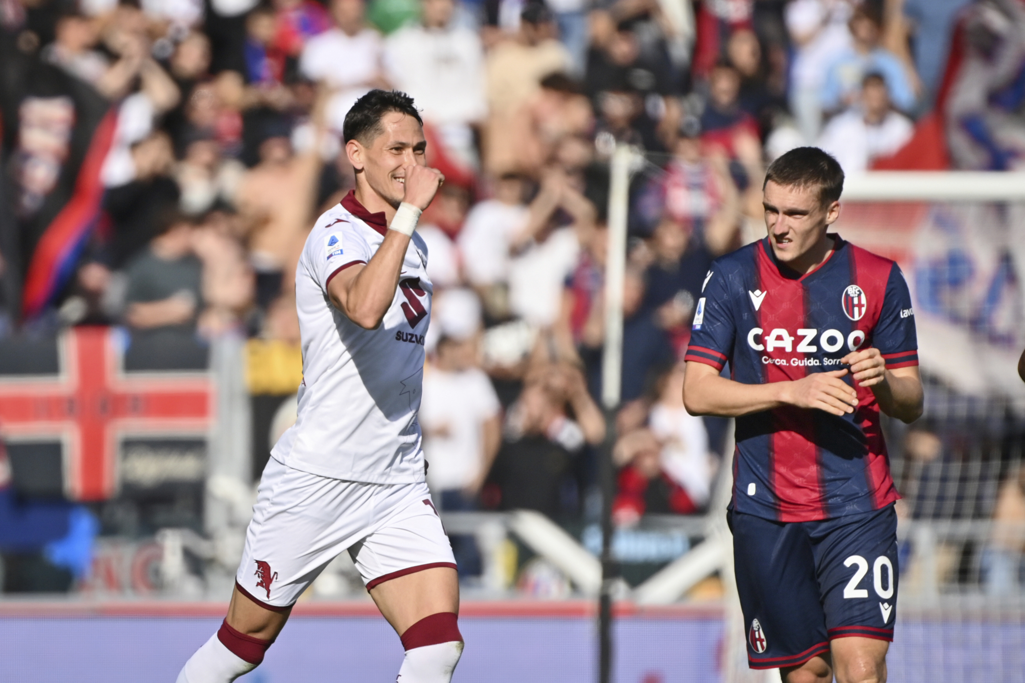 UZALUD POGODAK SRBINA Lukić strelac za Torino, ali se Bolonja radovala pobedi