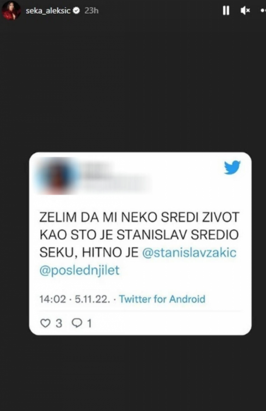 GLAVNA TEMA TVITERA Seka pozirala u crvenoj kombinaciji, komentari pljušte (FOTO)