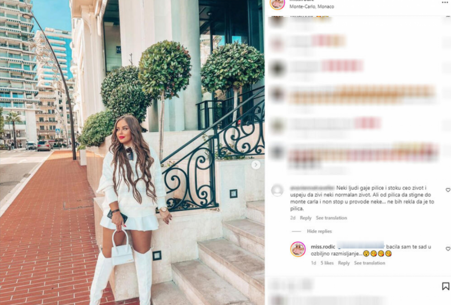 KAKO OD PRODAJE PILIĆA IMAŠ NOVAC ZA MONAKO? Natašu Rodić napali na društvenim mrežama (FOTO)
