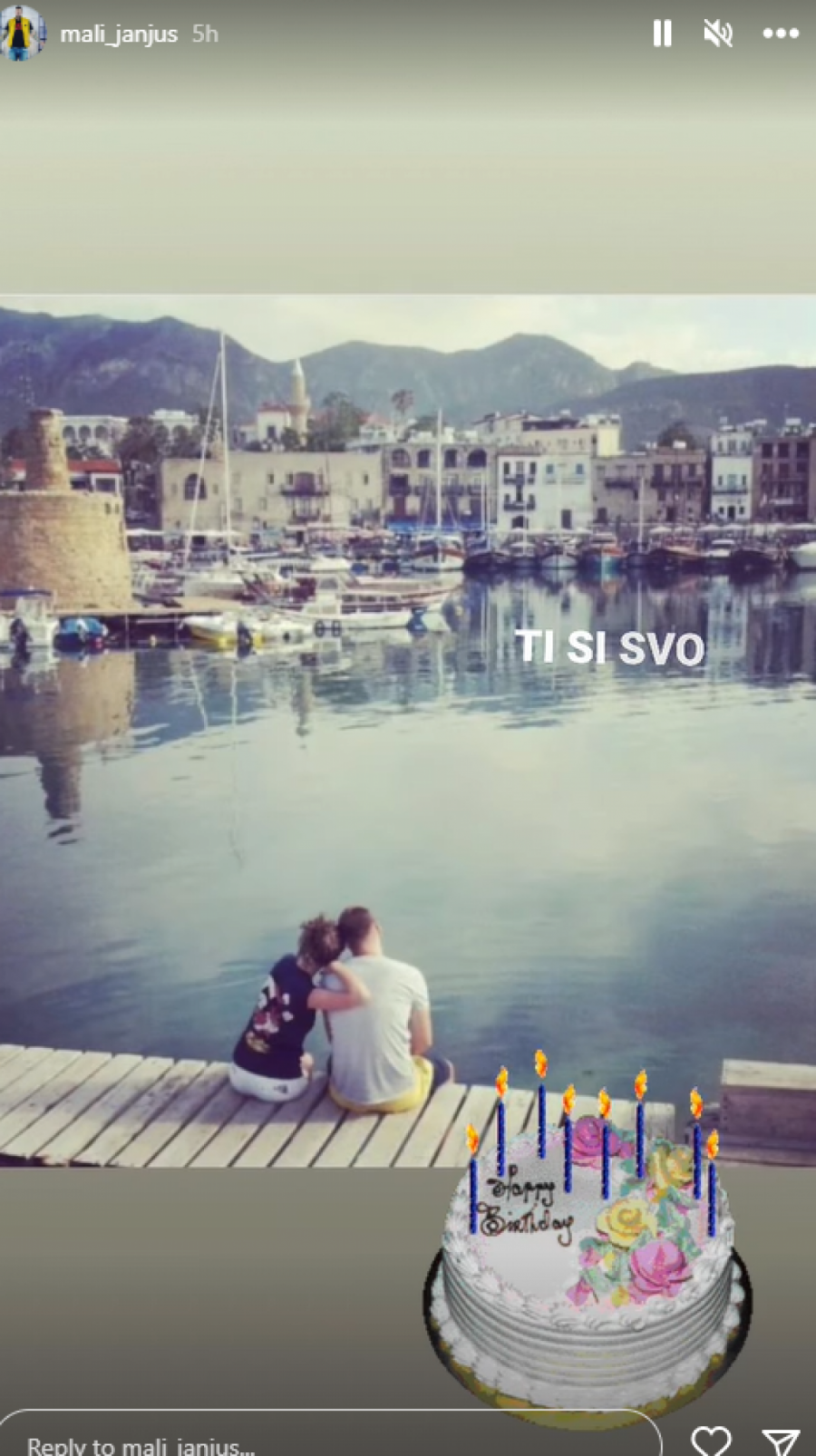 POSLAO JOJ EMOTIVNU PORUKU Janjuš pati za bivšom ženom, pa priznao: Ena je moja večna ljubav! (FOTO)