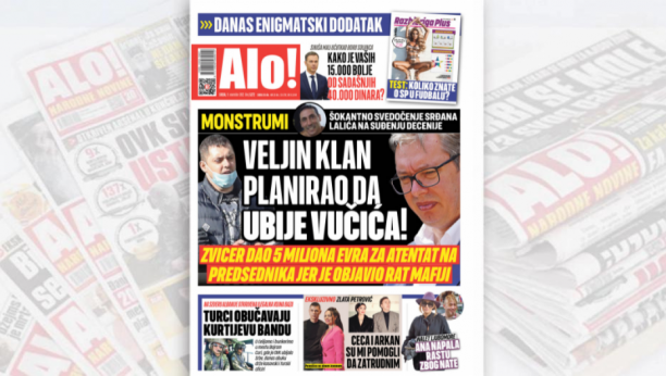 VELJIN KLAN PLANIRAO DA UBIJE VUČIĆA! Monstruozno! Srđan Lalić izneo šokantna saznanja na suđenju