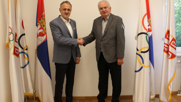 Ministar sporta Zoran Gajić mandat započeo posetom Olimpijskom komitetu Srbije