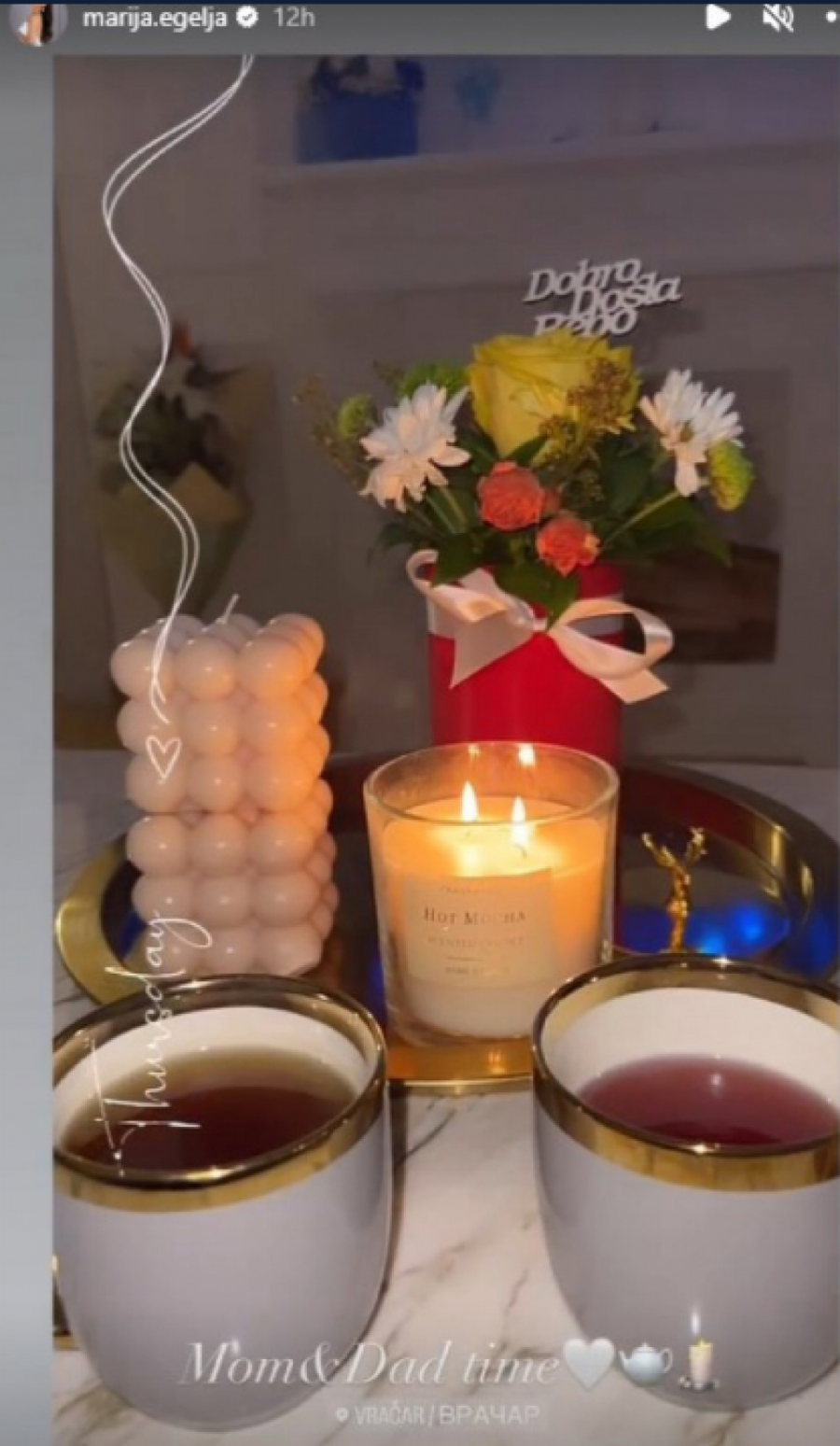 MARIJA EGELJA IZAŠLA IZ PORODILIŠTA Evo šta radi sa mužem dok njihov sin spava (FOTO)