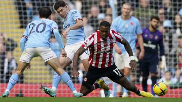 KAKVA SENZACIJA Brentford šokirao Siti u devetom minutu nadoknade za veliki trijumf protiv "građana"