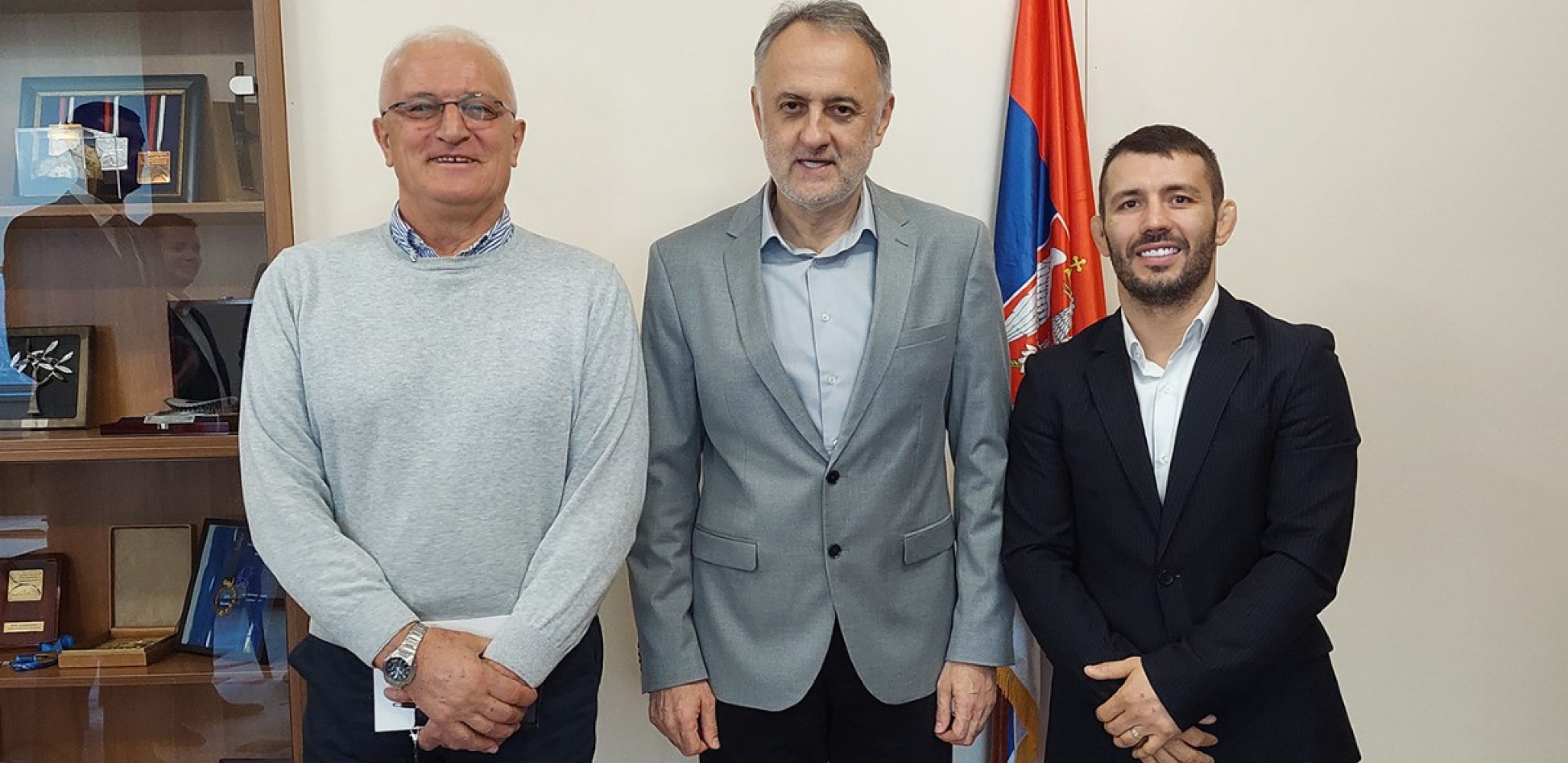 Ministar Gajić ugostio Davora Štefaneka i Zorana Mićovića