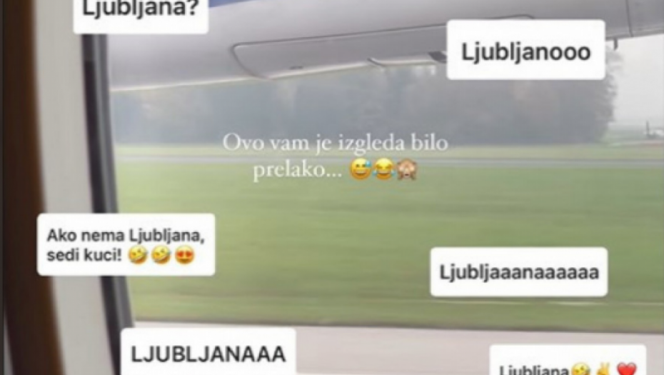 Sarin put u Ljubljanu 