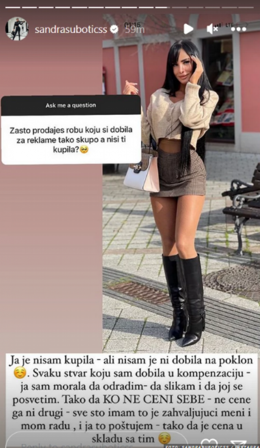 NA METI NAPADA Aleksandra Subotić obrnula par hiljada evra za 3 dana (FOTO)