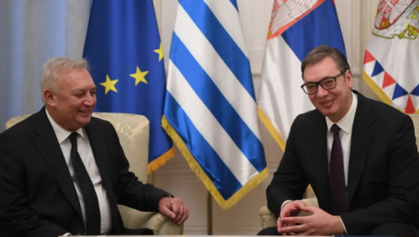VUČIĆ PRIMIO U OPROŠTAJNU POSETU AMBASADORA GRČKE: Hvala na podršci suverenitetu i teritorijalnom integritetu Srbije