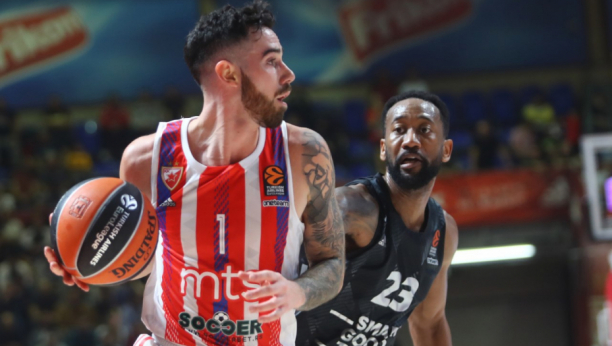 DRAMA PRIPALA ZVEZDI Crveno-beli umalo od gotovog napravili veresiju, izdigli se posle lošeg trećeg perioda i srušili Asvel na debiju Duška Ivanovića