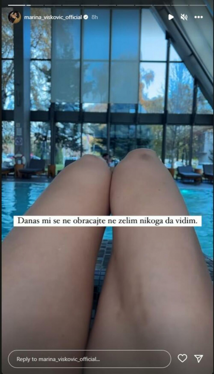 ŠTA SE TAČNO DESILO? Osvanule šok fotografije, Marina Visković u modricama: Ne obraćajte mi se! (FOTO)