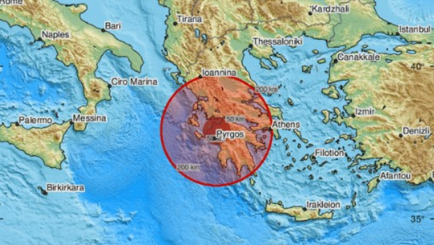 TRESLO SE KOD OMILJENOG LETOVALIŠTA SRBA Zemljotres pogodio Grčku