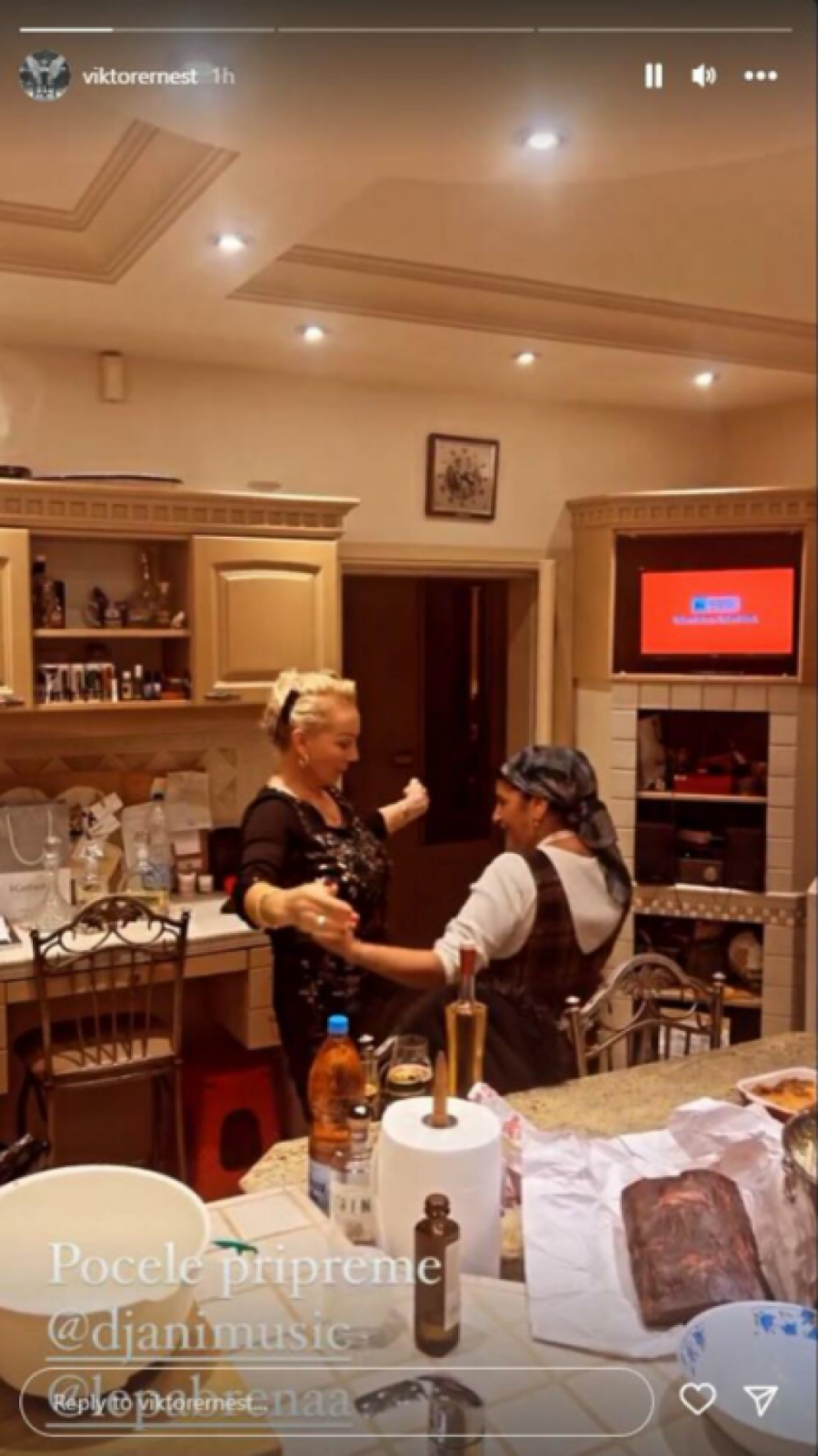 BJELINA ŽENA ODUZIMA DAH Maja se pojavila kod Brene na slavi i osmehom kupila sve