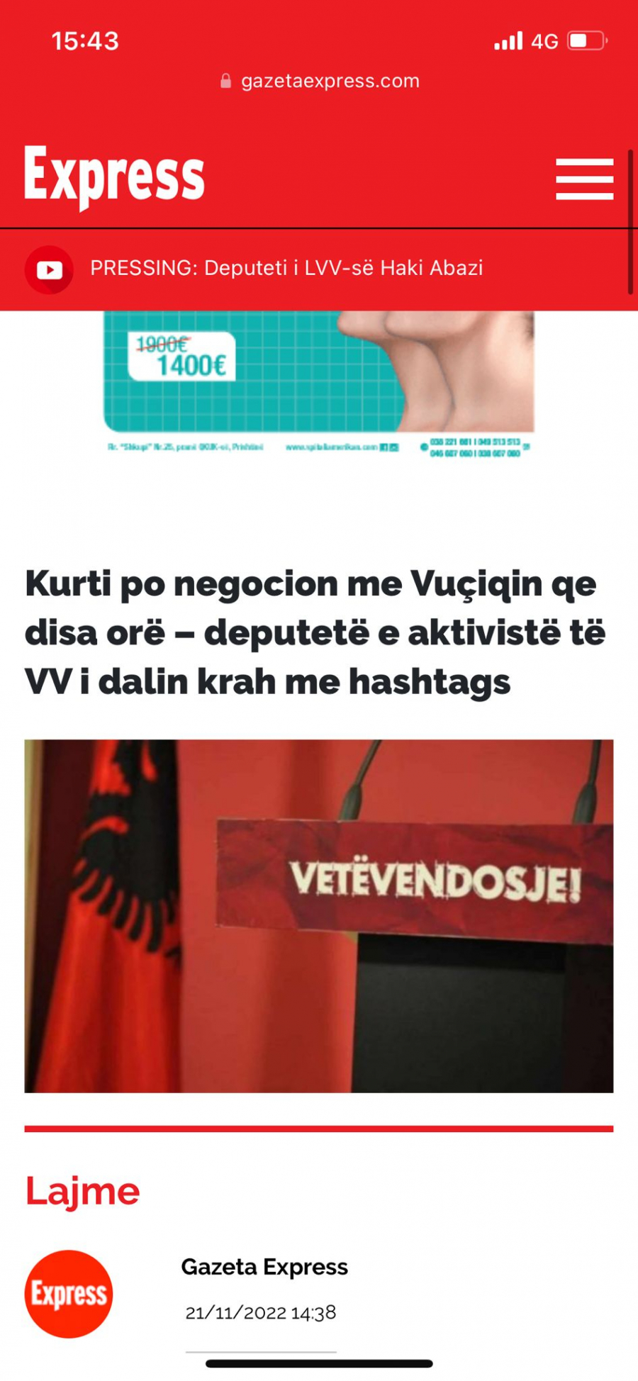 KURTI NI SAM NE VERUJE U LAŽNU DRŽAVU Odmah aktivirao botove da pišu za njega (FOTO)