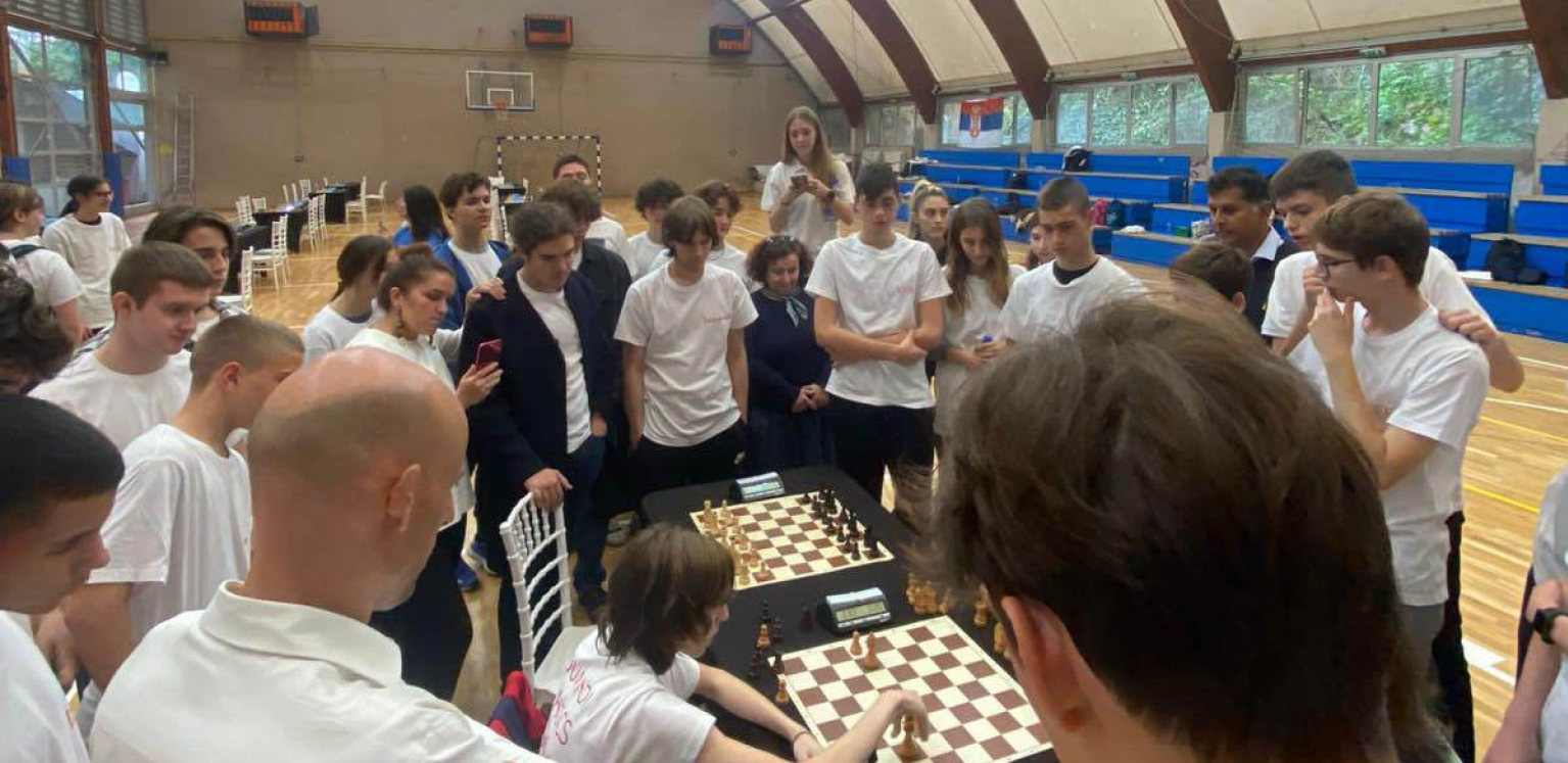 SJAJNO Francuska škola, Institut i Šahovski savez Srbije zajedno realizovali ideju jednog učenika