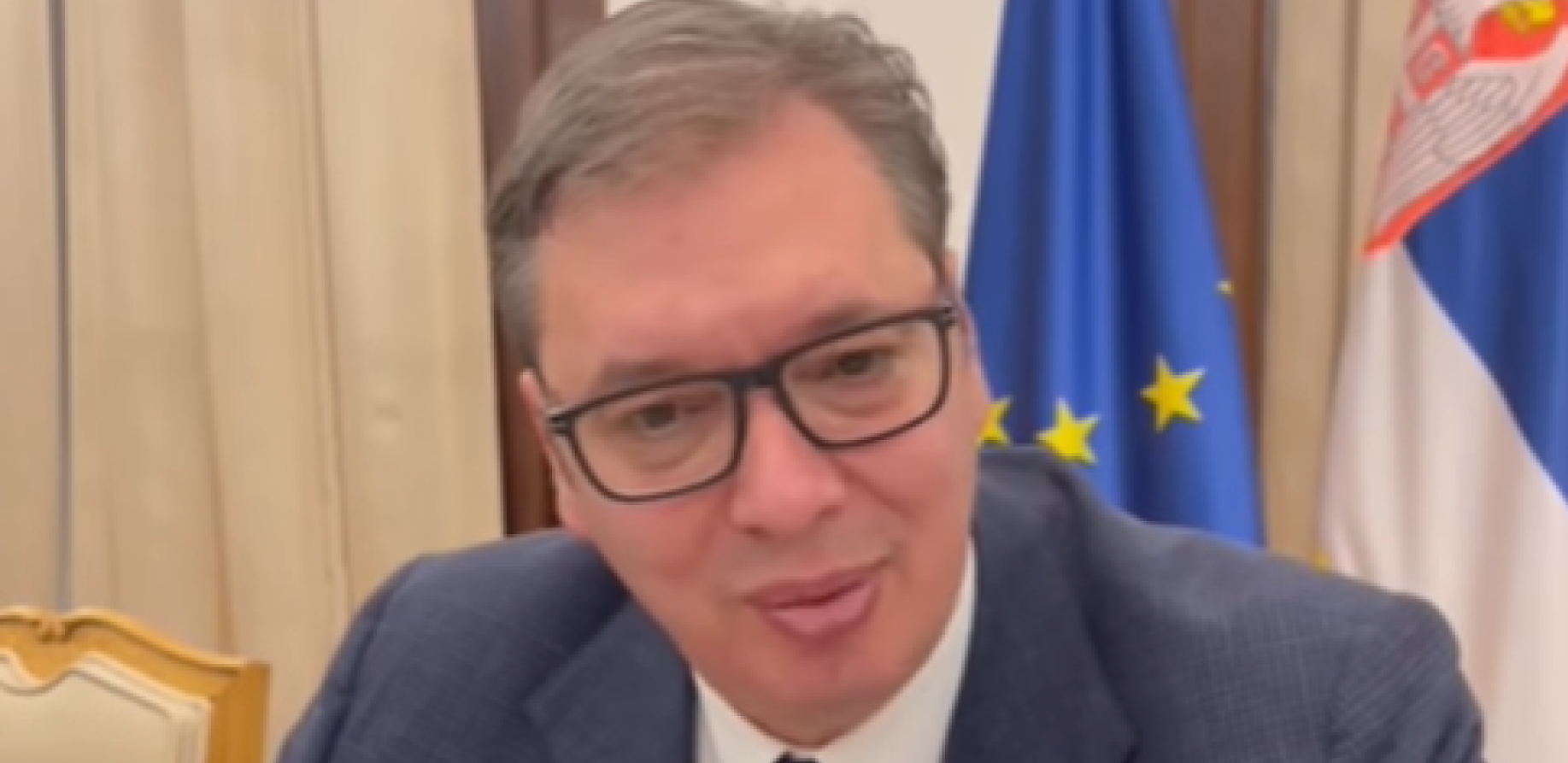 "SAMO HOĆEMO DA SAČUVAMO SVOJE" Vučić do kasno u noć sa Srbima sa KiM!