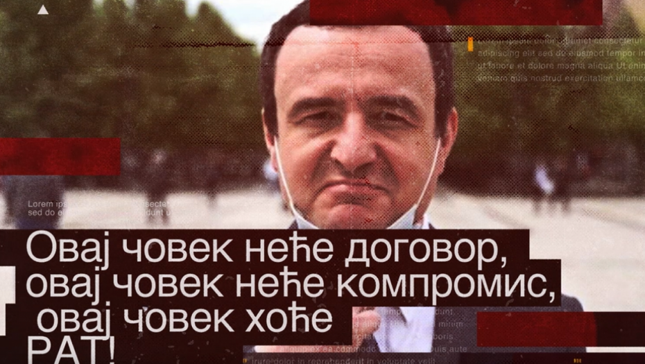 EVROPO, ZAUSTAVI PIROMANA! Kurti ugrozio mir na Balkanu, umesto dijaloga hoće rat! (VIDEO)