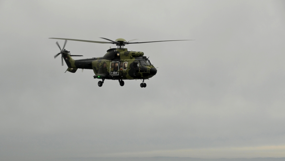 STIGLA I TREĆA "SUPER PUMA" MUP isporučen još jedan helikopter koji će olakšati borbu protiv požara (FOTO)