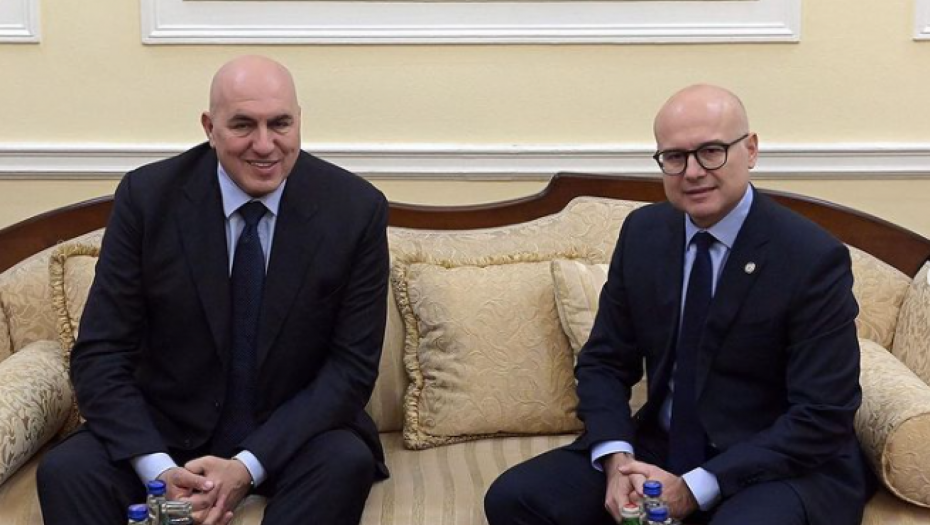 STRATEŠKO PARTNERSTVO DVE ZEMLJE Sastanak ministra Vučevića sa ministrom odbrane Italije Krozetoom (FOTO)