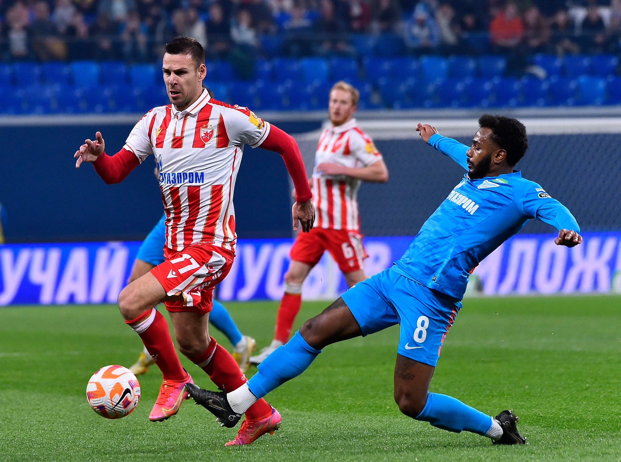 ZVEZDA POKAZALA ZUBE ZENITU Mustafa pogodio, crveno-beli porazom u Rusiji završili 2022. godinu