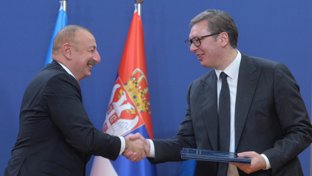 PODIŽEMO SARADNJU NA VIŠI NIVO Predsednik Vučić: Potpisani važni sporazumi sa Azerbejdžanom (FOTO/VIDEO)
