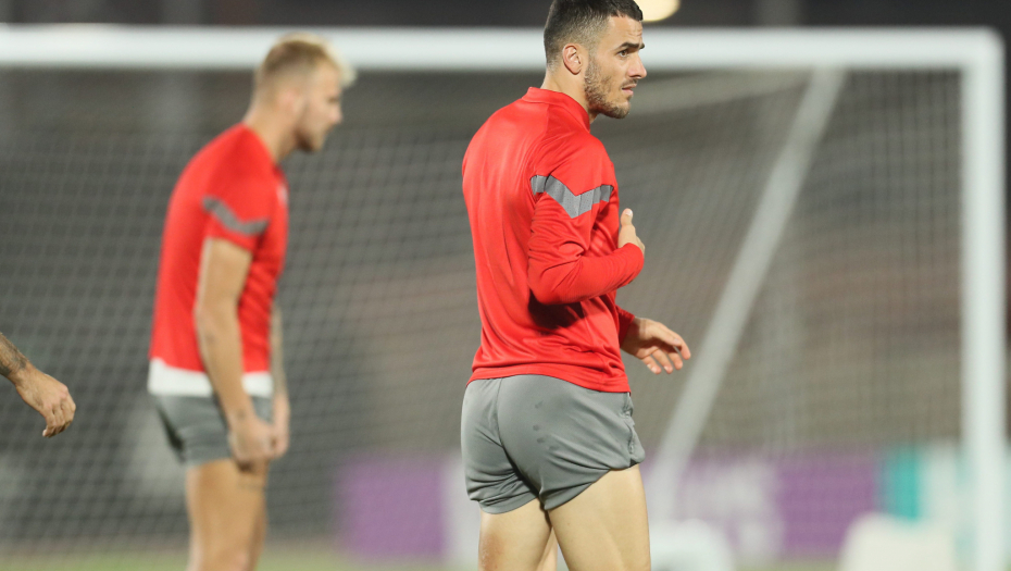 OVO RADUJE Kostić trenirao pred Brazil, biće spreman za spektakl? (FOTO GALERIJA)