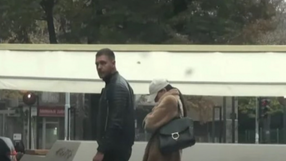 Miloš Biković i njegova devojka