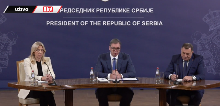 PREDSEDNIK O KLJUČNIM PITANJIMA ZA SRBIJU Vučić: Bićemo uz narod na KiM, pobedićemo (VIDEO)