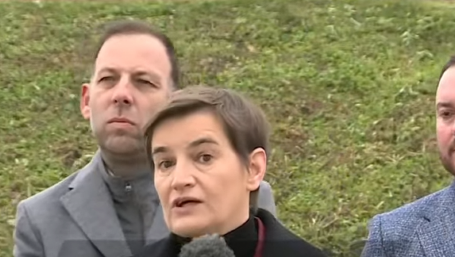 Ana Brnabić obišla radove na izgradnji beogradskog Linijskog parka (VIDEO)