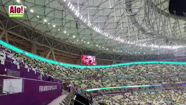 VREME JE Atmosfera na "Lusailu" pred meč Srbije i Brazila (VIDEO)