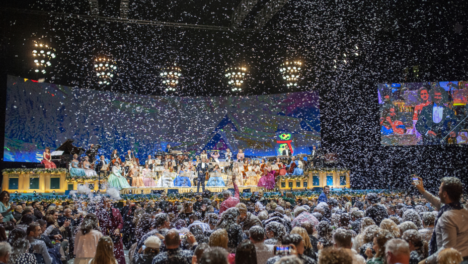 Andre Riue očarao Beogradsku publiku 