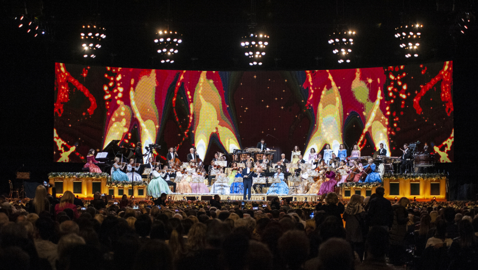 Andre Riue očarao Beogradsku publiku 