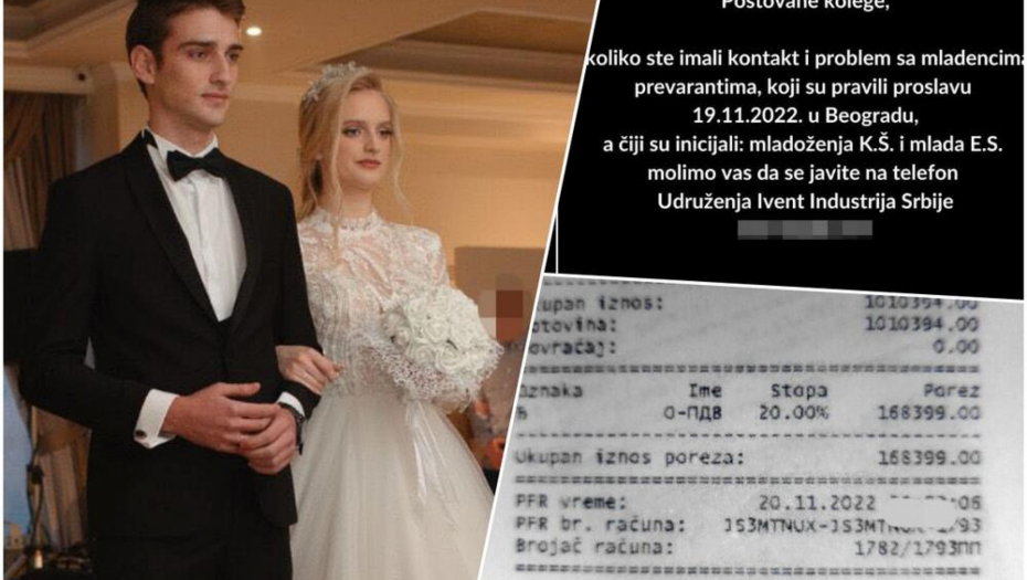 OVO SE U SRBIJI JOŠ NIJE DESILO Mladenci napravili navodno lažnu svadbu, pokupili pare, pili, gostili se, oštetili restoran za 15.000 evra, evo šta kaže mlada