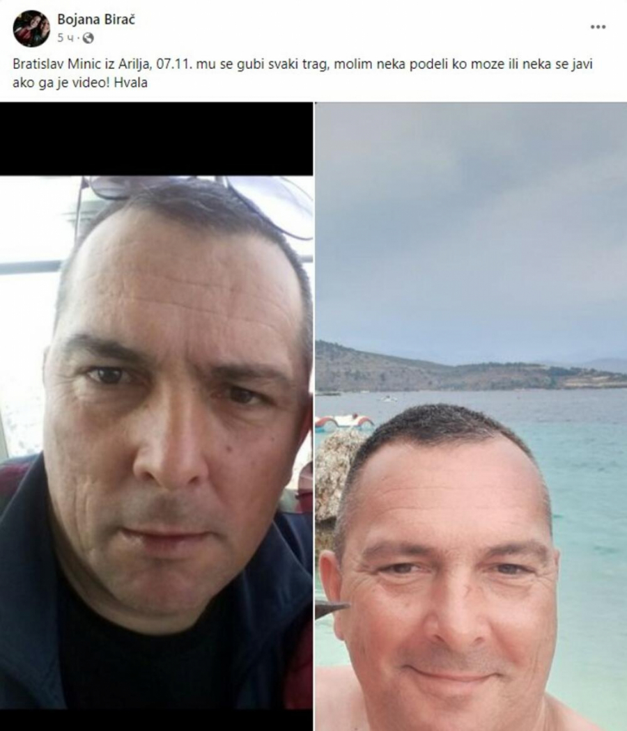 AKO VIDITE OVOG ČOVEKA, ODMAH POZOVITE POLICIJU Bratislav nestao pre 20 dana, majci rekao da nije dobro i od tad mu se gubi svaki trag