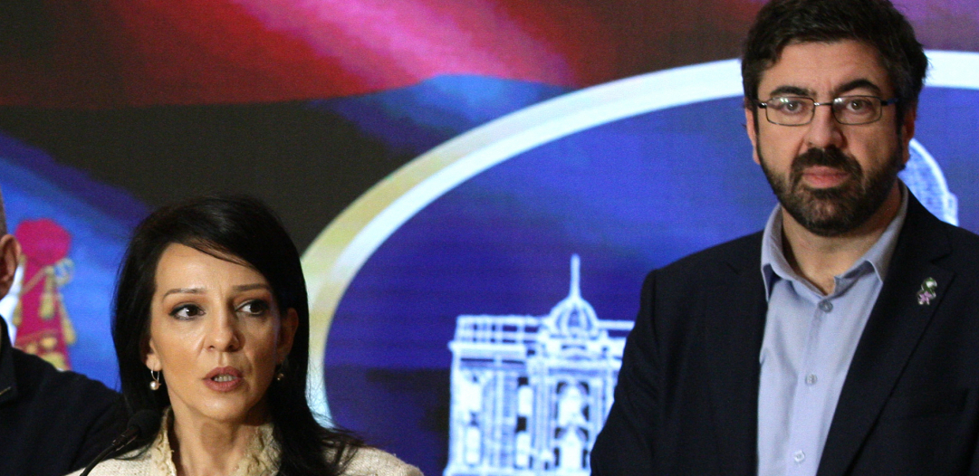 Marinika Tepić i Radomir Lazović