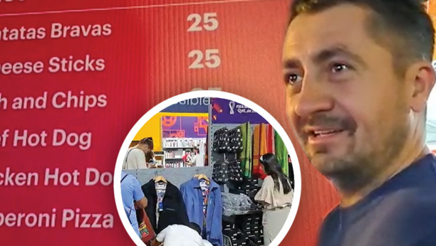 KOLIKO KOŠTAJU PIVO I PICA U KATARU? Špankinja se umalo prevrnula shativši koja je cena garderobe (VIDEO)