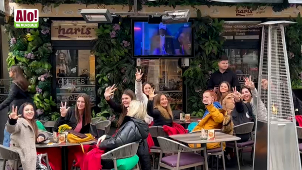 Evo kako se u glavom gradu prati meč Srbije i Kameruna (VIDEO)