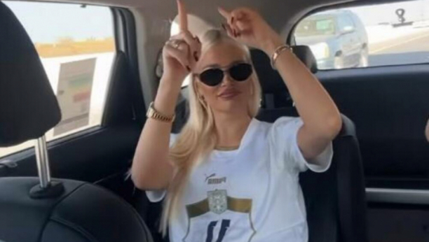 PODIGLA TRI PRSTA Sofija Milošević napravila haos u Katru (FOTO)