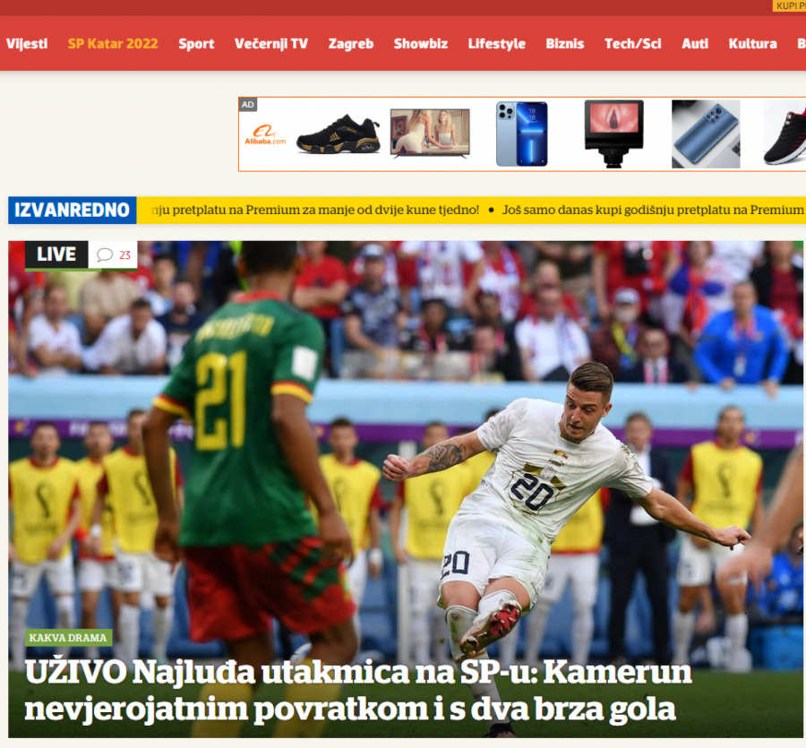 HRVATI GLEDAJU SRBIJU I LIKUJU Ustaše se slade zbog naše utakmice (FOTO)