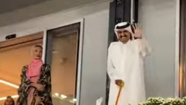 NEĆE MU BITI DOBRO KAD DOĐE KUĆI Dok katarski šeik koketira sa brazilskom navijačicom, ceo svet bruji o pogledu njegove žene