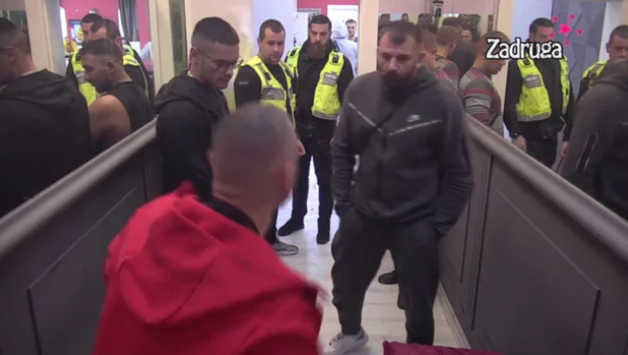 MILJAN I ŠA NA IVICI TUČE, OBEZBEĐENJE HITNO ULETELO: Nikad brutalniji okršaj, psovke i pretnje se ređaju! (FOTO)