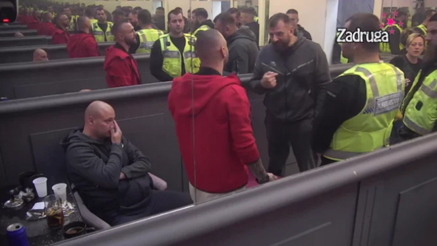 MILJAN I ŠA NA IVICI TUČE, OBEZBEĐENJE HITNO ULETELO: Nikad brutalniji okršaj, psovke i pretnje se ređaju! (FOTO)