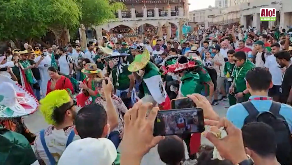 NAVIJAČI NE STAJU Evo kakva je atmosfera na ulicama Dohe pred mečeve odluke (VIDEO)