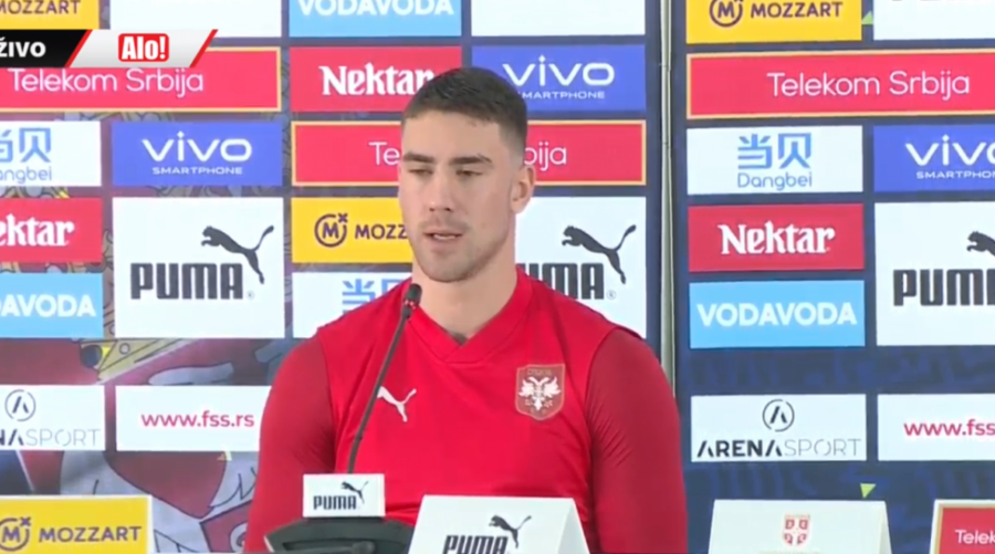 VLAHOVIĆ I KOSTIĆ POSLALI MOĆNU PORUKU Obećavamo da ćemo dati i preko maksimuma da pobedimo Švajcarsku