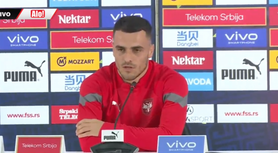 VLAHOVIĆ I KOSTIĆ POSLALI MOĆNU PORUKU Obećavamo da ćemo dati i preko maksimuma da pobedimo Švajcarsku