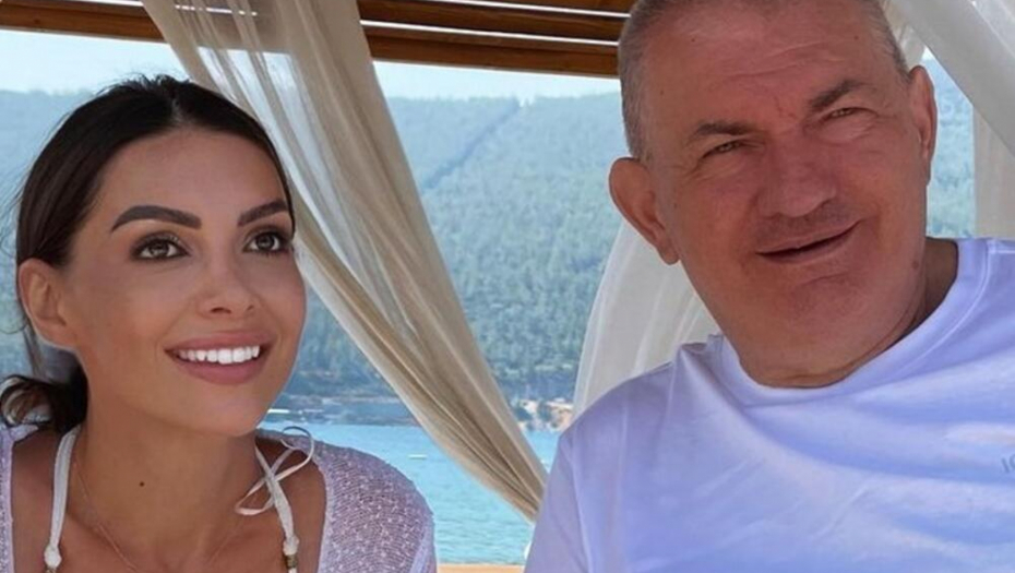 Jelena Simić sa suprugom